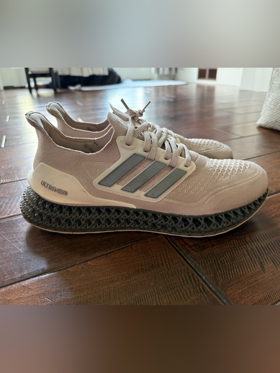 adidas Other - adidas Men’s Knit Sneakers in Light Beige with Gray 4D Midsole